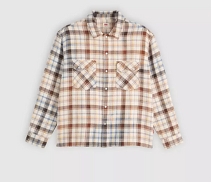 Levi's Boxy Western Flannel Long-Sleeve Shirt