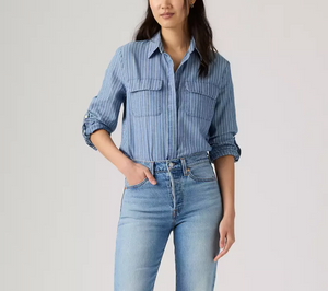 Elaine Utility Shirt Get In Line