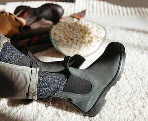 Womens 587 Rustic Black Blundstone