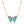 Allure Butterfly Necklace Turquoise