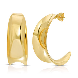 Mitch Hoops in Gold