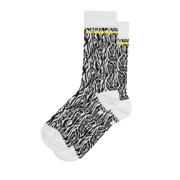 Jacquard Zebra Sock