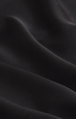 Ana Satin Top Black