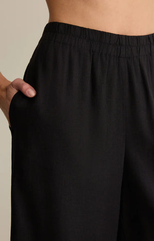 Scout Linen Pant Black