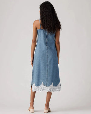 90's Denim Slip Dress Slipped My Mind