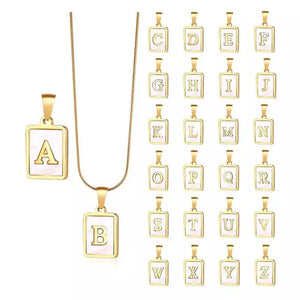 Pearla Initial Necklace