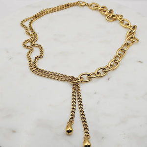 Midi Chunky Tassel Necklace