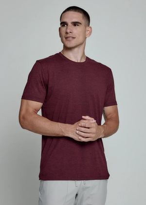 Men's Core Crew Neck Tee Crimson
