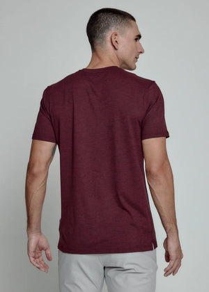 Men's Core Crew Neck Tee Crimson