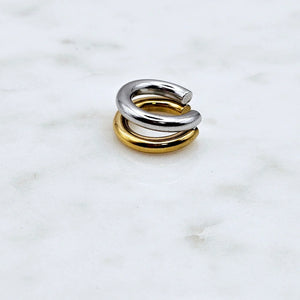 Double Layer Two Tone Ear Cuff