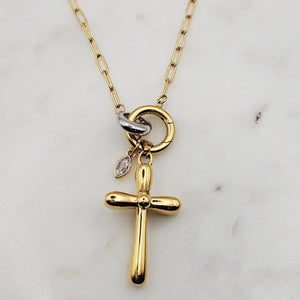 Divine Cross Necklace