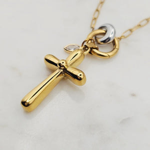 Divine Cross Necklace