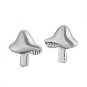 MUSHROOM STUD EAR