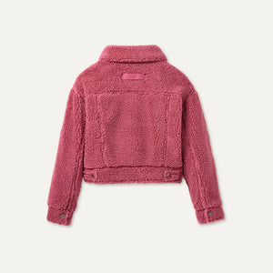 Frankie Short Trucker Jacket Strawberry