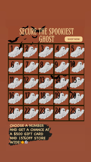 SECURE THE SPOOKIEST GHOST👻🎃