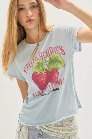Nova Tee Graphic Strawberry Combo