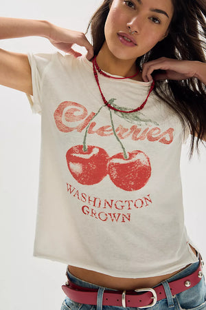 Nova Tee Graphic Cherry Combo