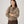 Charlotte Crewneck Cardigan Mushroom