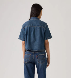 Logan SS Denim Shirt Tencel Tinted Times