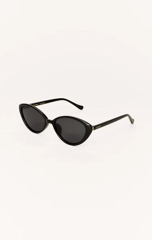 Nouveau Polarized Sunglasses Black-Grey