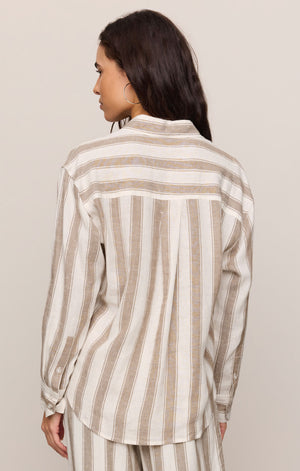 The Perfect Striped Button Up