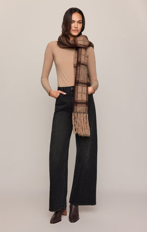 Frostline Plaid Scarf