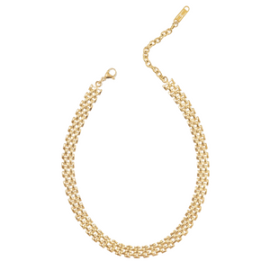 Lattice Choker Gold