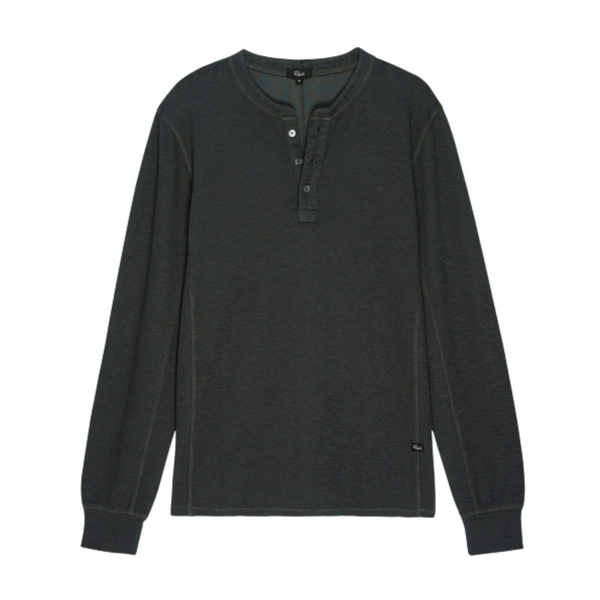 Soto Henley Washed Black