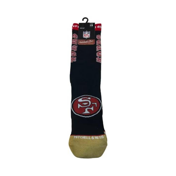 NFL Team Red 49ers Crew Socks