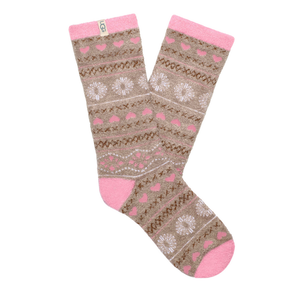 UGG® Leslie Graphic Crew Sock