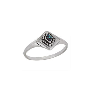 Small Paua Shell Ring