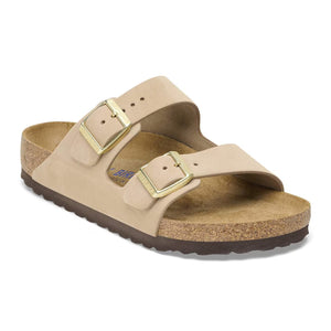 Arizona Soft Footbed Nubuck Leather Sandcastle