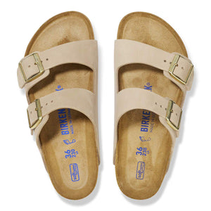 Arizona Soft Footbed Nubuck Leather Sandcastle