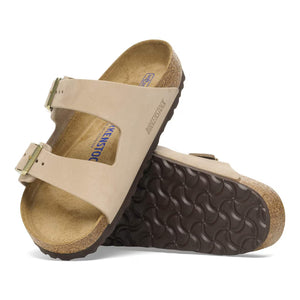 Arizona Soft Footbed Nubuck Leather Sandcastle