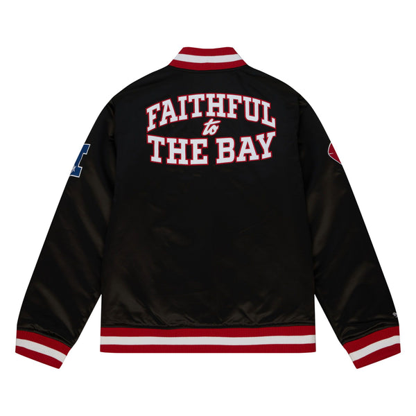 NFL Heavyweight Satin Jacket 49ers