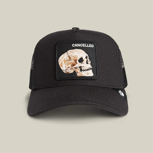 The Cancelled Skull Trucker Hat