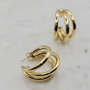 Triple Layer Hoops