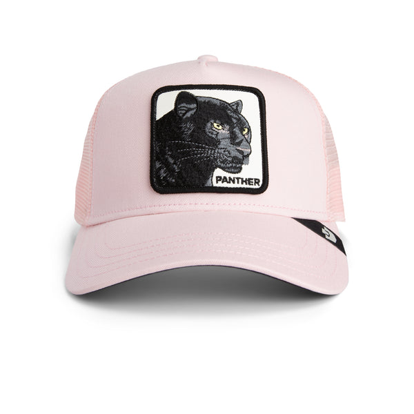 Panther Trucker Hat Blush Pink