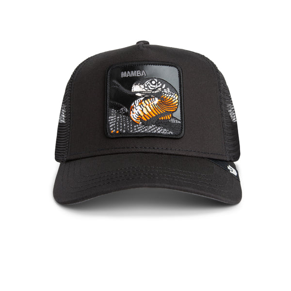 Mamba Trucker Hat Black