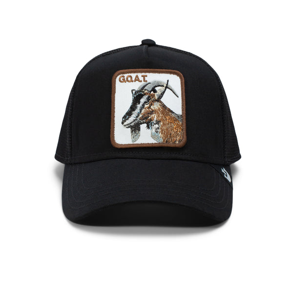 GOAT Trucker Hat Black