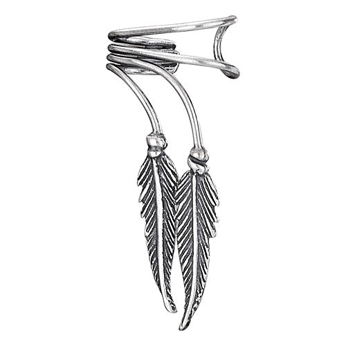 Double Feather Ear Cuff