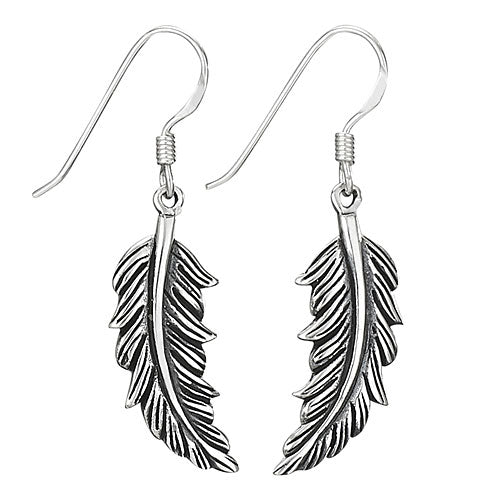 Small Feather Earring