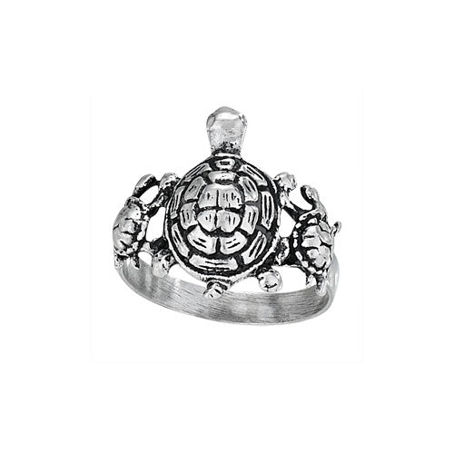 Turtle Family Ring