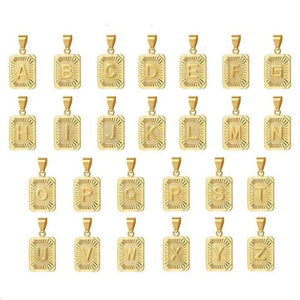 Honey Initial Necklace