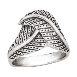 Overlapping Leaves Ring
