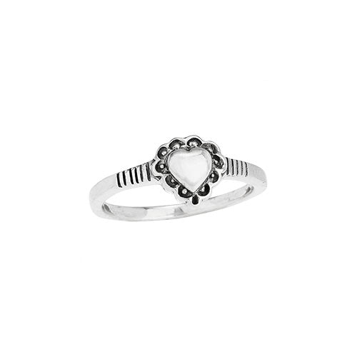 Lacy Heart Ring