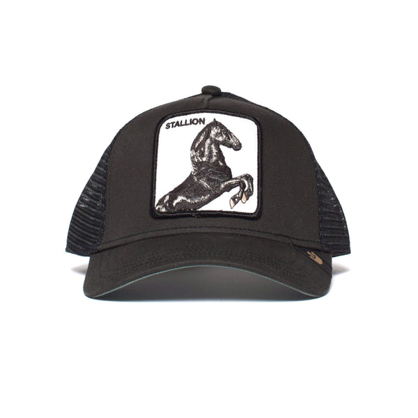 Stallion Trucker Hat Black