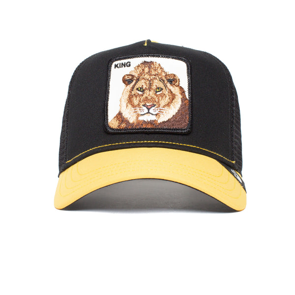 King Lion Trucker Hat Gold