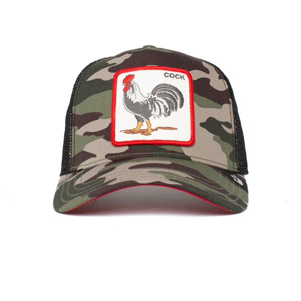Rooster Camo Trucker Hat